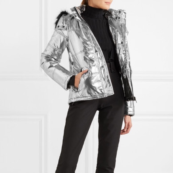 topshop silver jacket